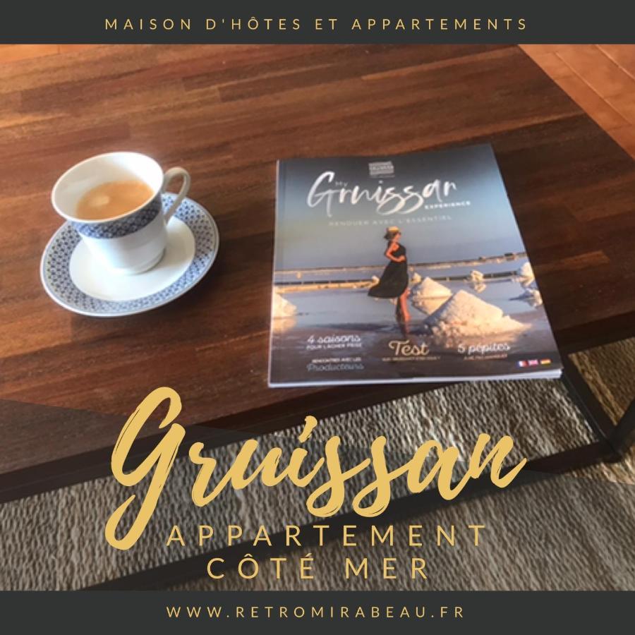 Retromirabeau "Cote Mer" - 29M2 - Lumineux - Terrasse Loggia - Vue Marina - Parking Securise - 2 A 3 Pers - Emplacement Top - Cheques Vacances Connect Gruissan Dış mekan fotoğraf