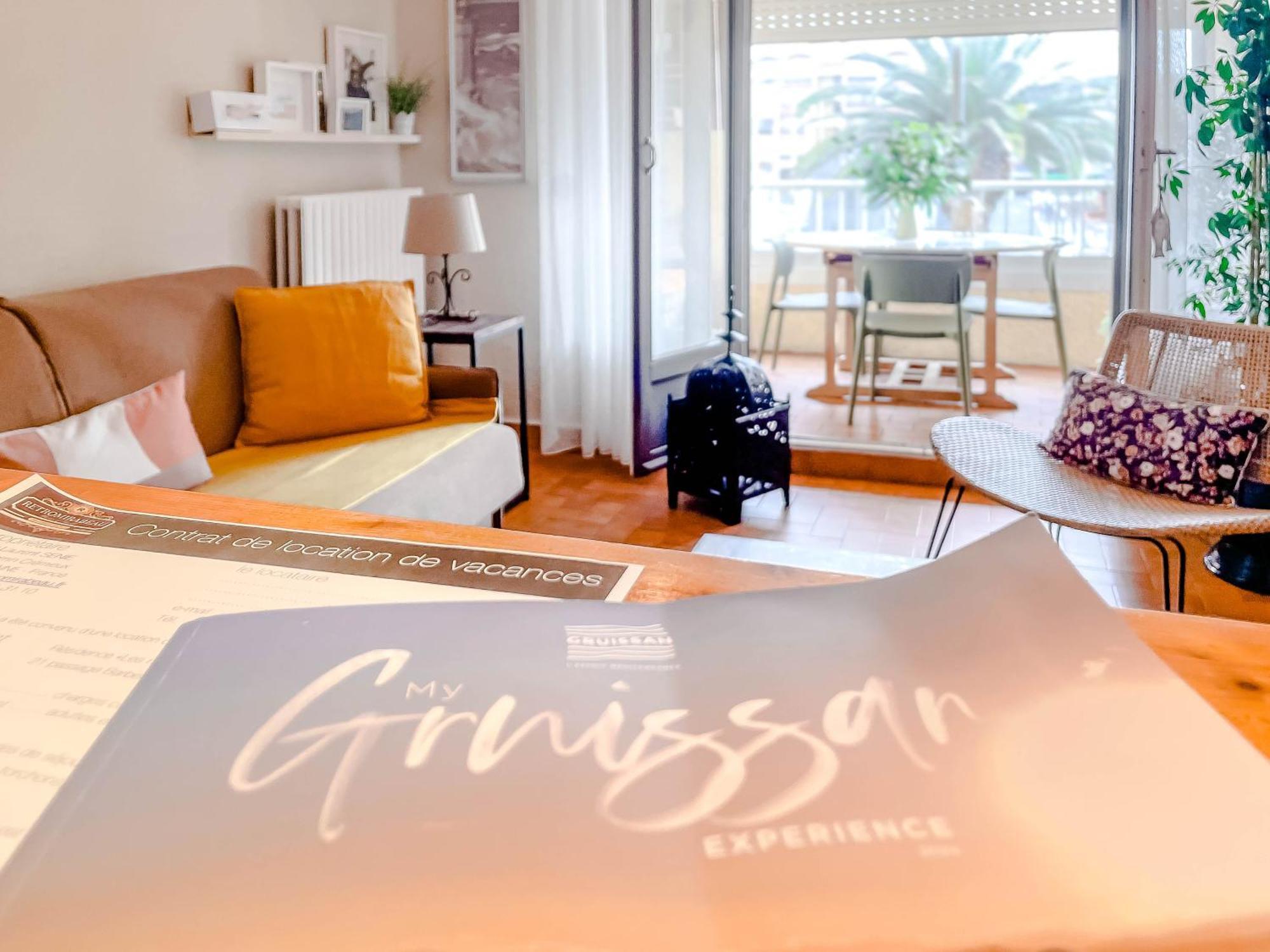Retromirabeau "Cote Mer" - 29M2 - Lumineux - Terrasse Loggia - Vue Marina - Parking Securise - 2 A 3 Pers - Emplacement Top - Cheques Vacances Connect Gruissan Dış mekan fotoğraf
